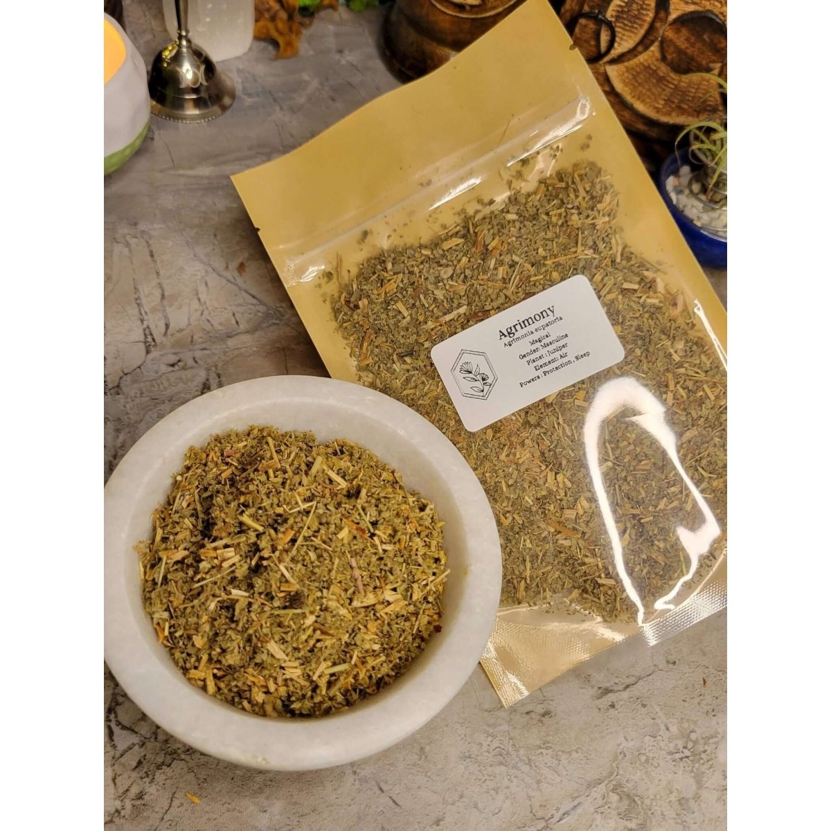 Agrimony, Cut & Sifted 1oz -Herbs & Spices