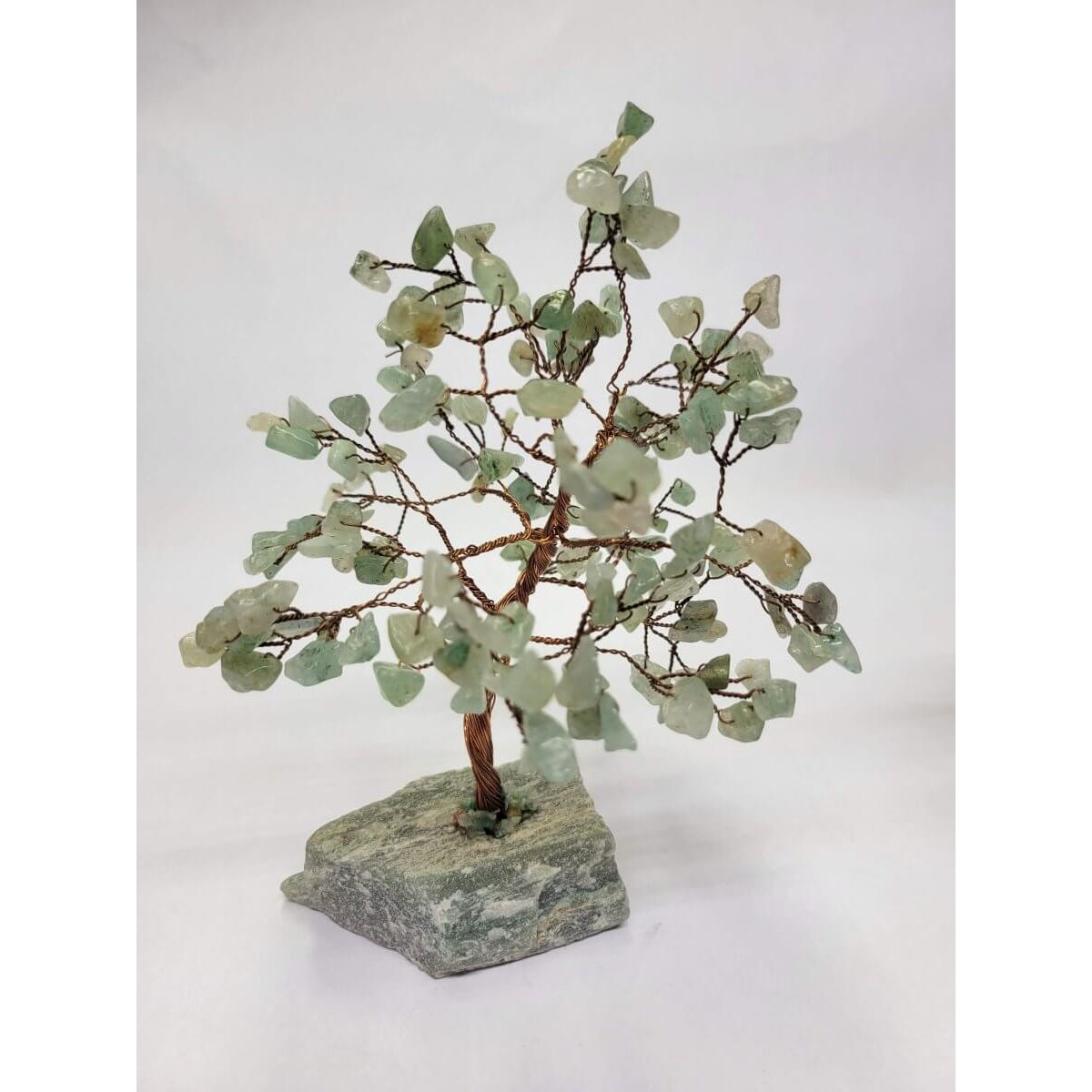 Amethyst / Rose Quartz, Green Aventurine Tree Of Life (7 inch) -Decor
