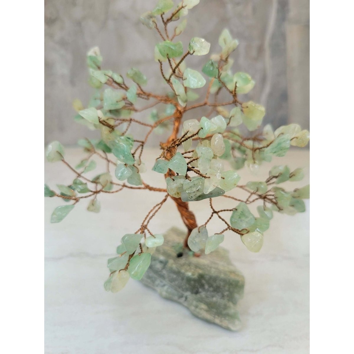 Amethyst / Rose Quartz, Green Aventurine Tree Of Life (7 inch) -Decor