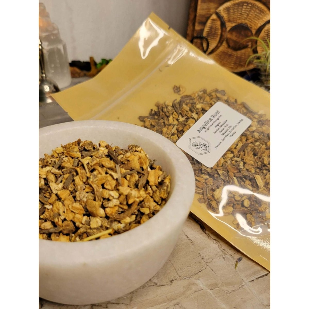 Angelica Root, Cut & Sifted, 1oz -Herbs & Spices