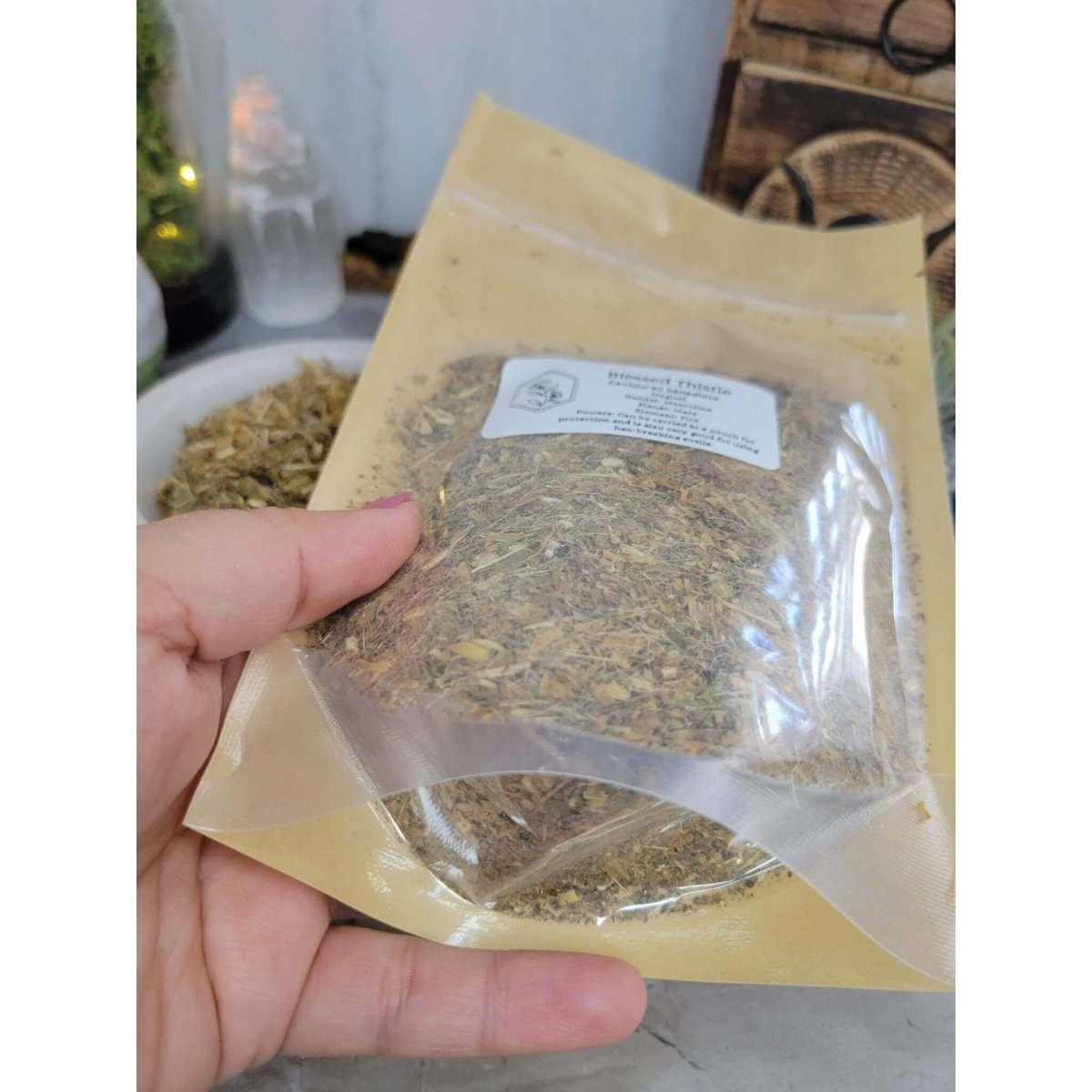 Blessed Thistle, Cut & Sifted 1oz -Herbs & Spices