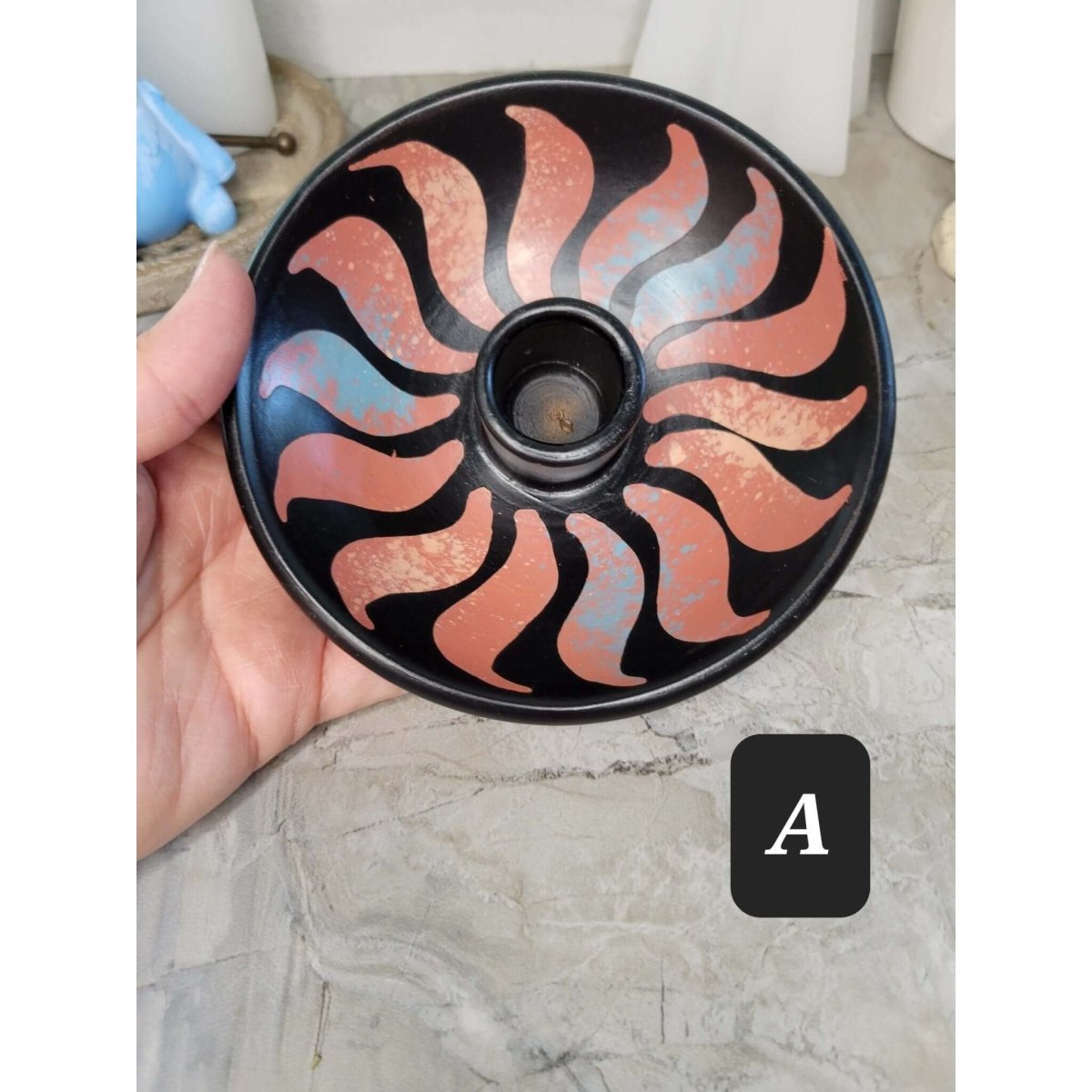 Ceramic Gecko Design Burner Handmade, Incense Stick, Palo Santo Wood burner -Incense Holders