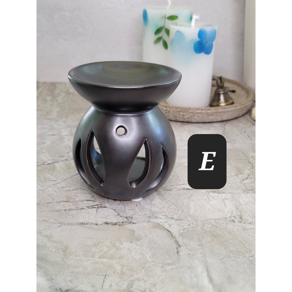 Ceramic Oil Burners Assorted Designs , handmade ceramic oil burner -Candle & Oil Warmers