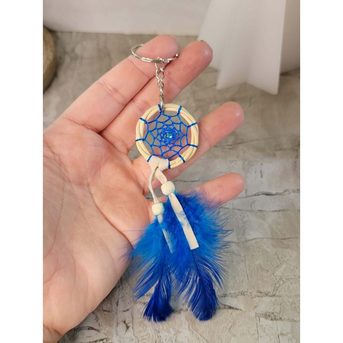 Dream Catcher Key Chain , handmade key chain -Keychains