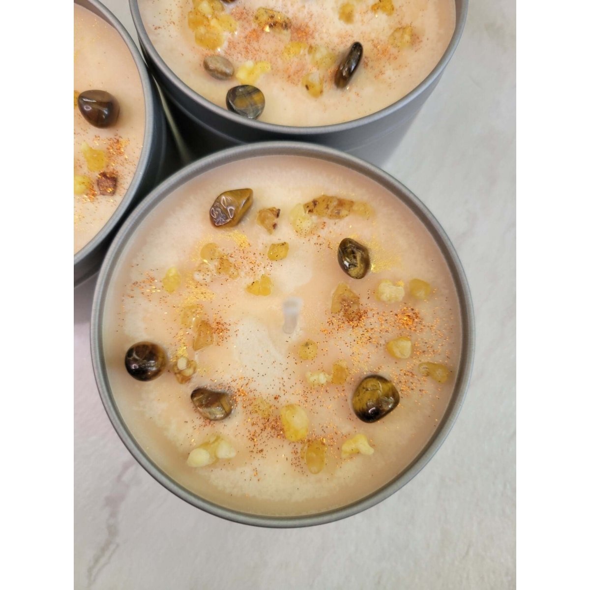 Frankincense and Myrrh Candle Meditation Cleansing space Candle 8 oz -Candles