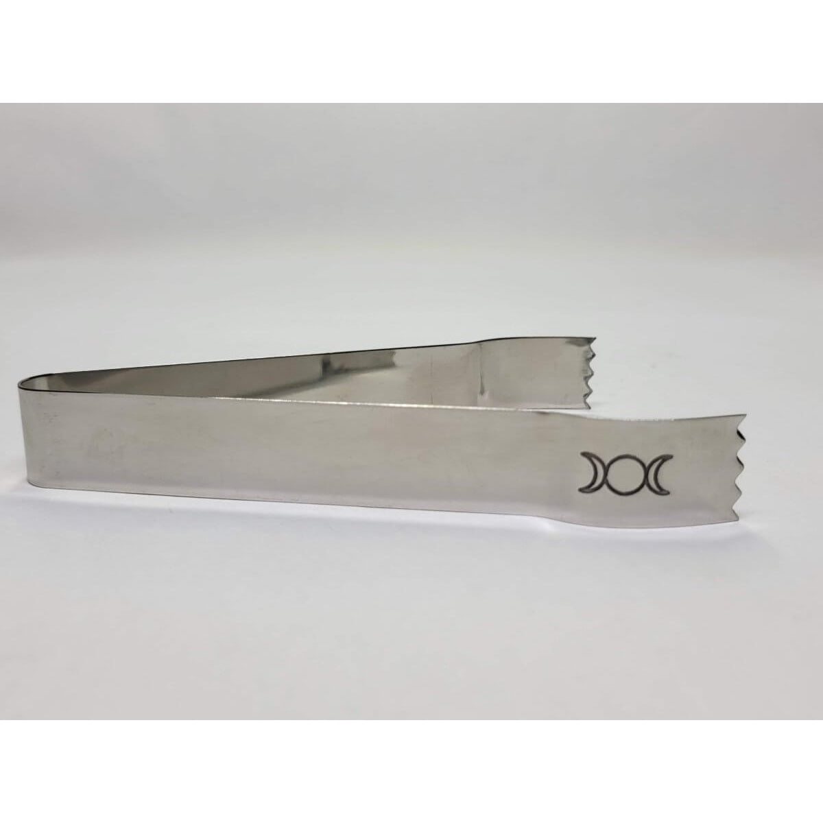 Goddess of Earth /Triple Moon Stainless Steel Tongs/Charcoal Tongs -