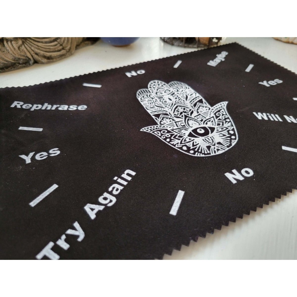 Hand of Compassion Pendulum Mat 8"x12" -