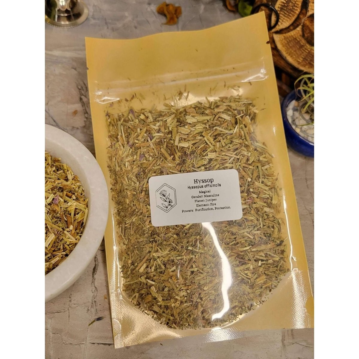 Hyssop, Cut & Sifted 1oz -Herbs & Spices