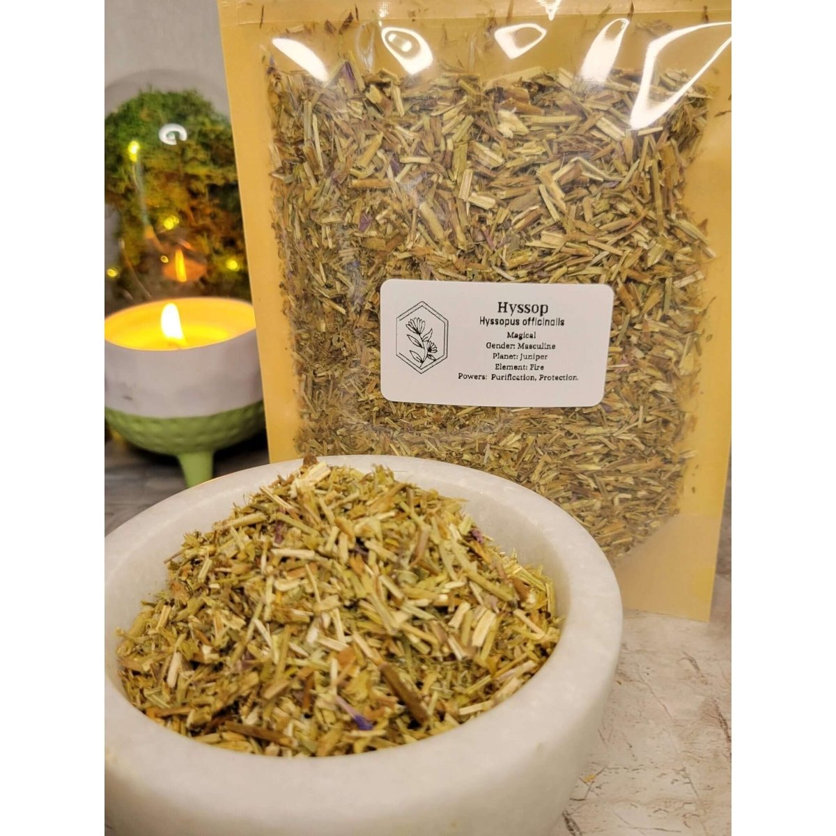 Hyssop, Cut & Sifted 1oz -Herbs & Spices