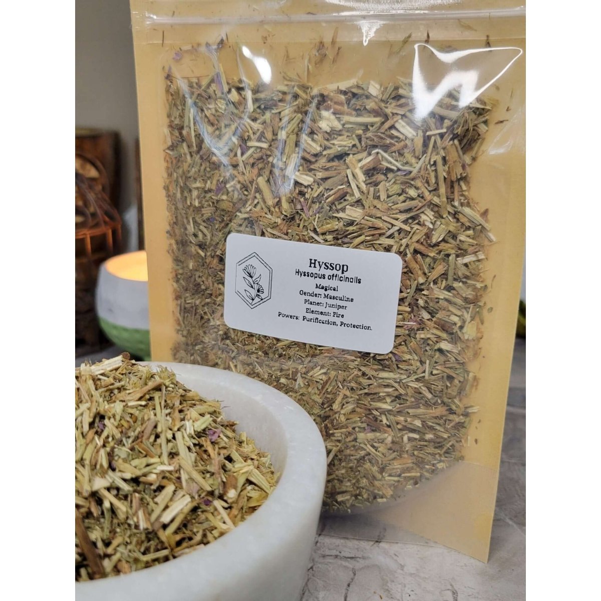 Hyssop, Cut & Sifted 1oz -Herbs & Spices
