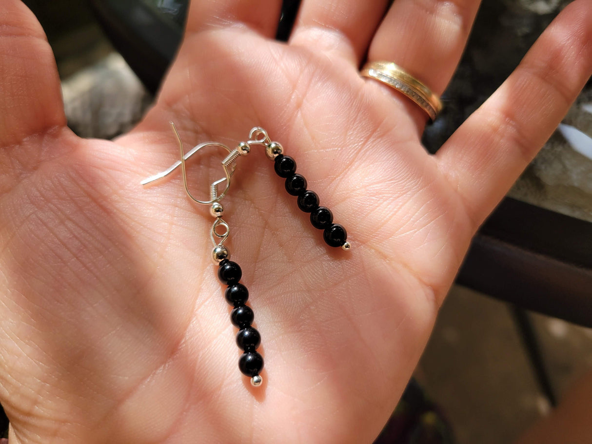 Crystal Earrings ,Stacked Stone Drop Earrings | Bohemian Style Dangle Earrings , Jewelry, Crystal Energy