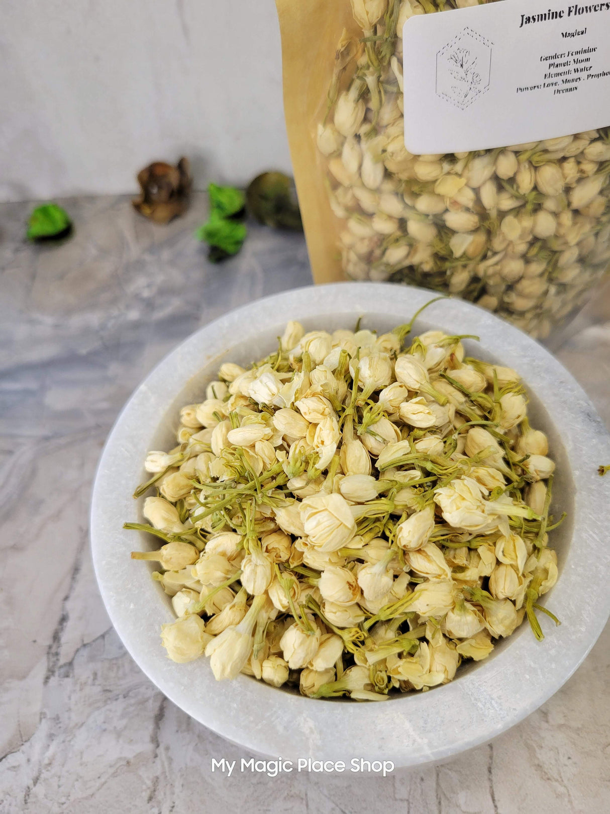 Jasmine Flower, Whole 1oz, decoration herbs, magical herbs