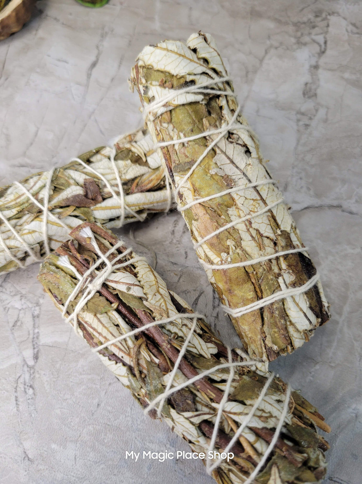 Yerba Santa Smudge Stick - 4" Handmade Smudge Sticks