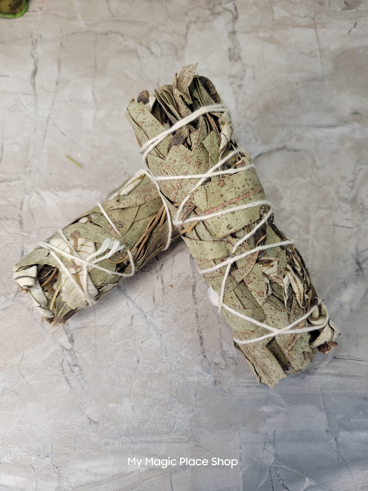 Eucalyptus & Yerba Santa Smudge Stick - 4" Handmade Smudge Sticks