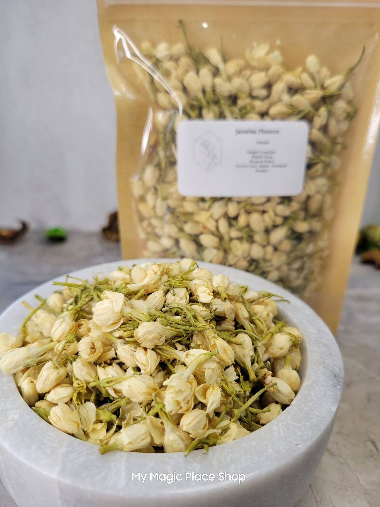 Jasmine Flower, Whole 1oz, decoration herbs, magical herbs