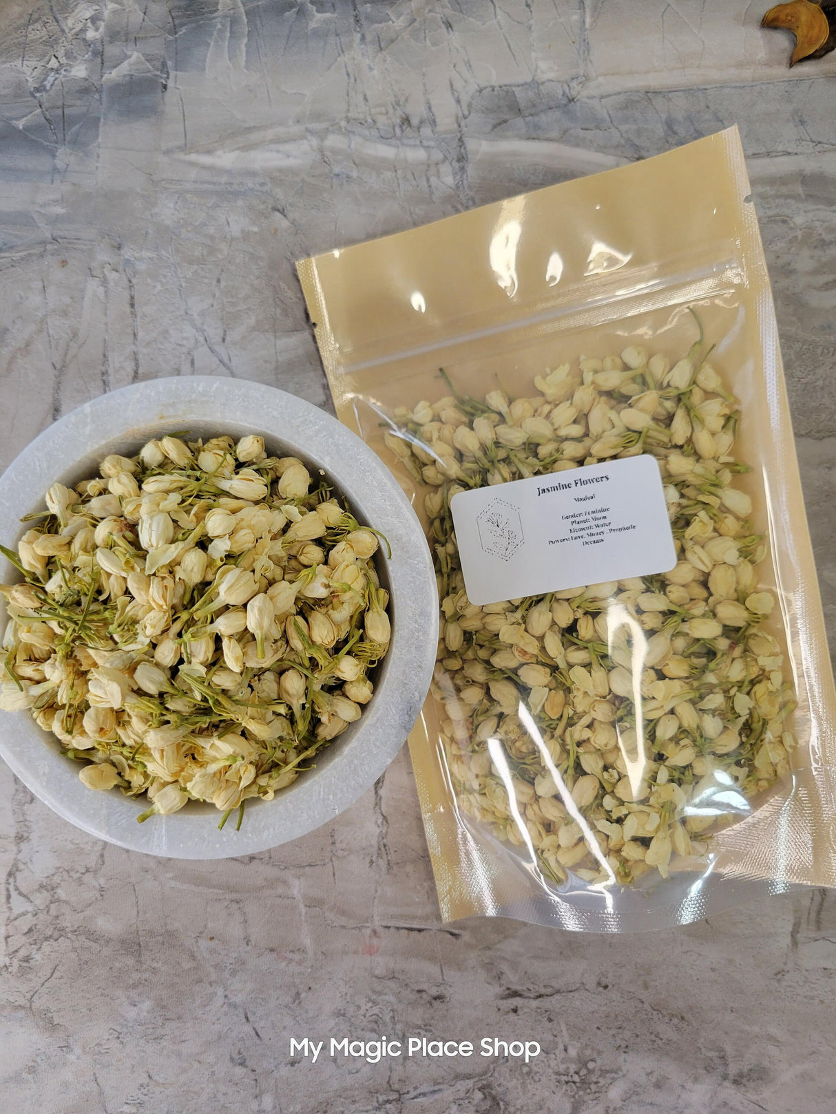 Jasmine Flower, Whole 1oz, decoration herbs, magical herbs
