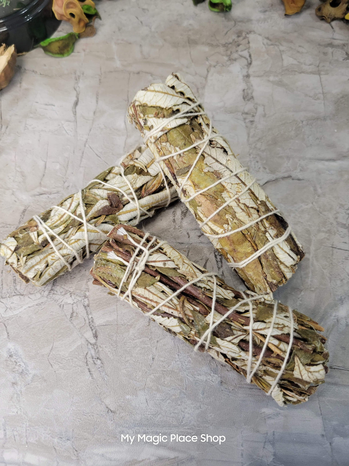 Yerba Santa Smudge Stick - 4" Handmade Smudge Sticks