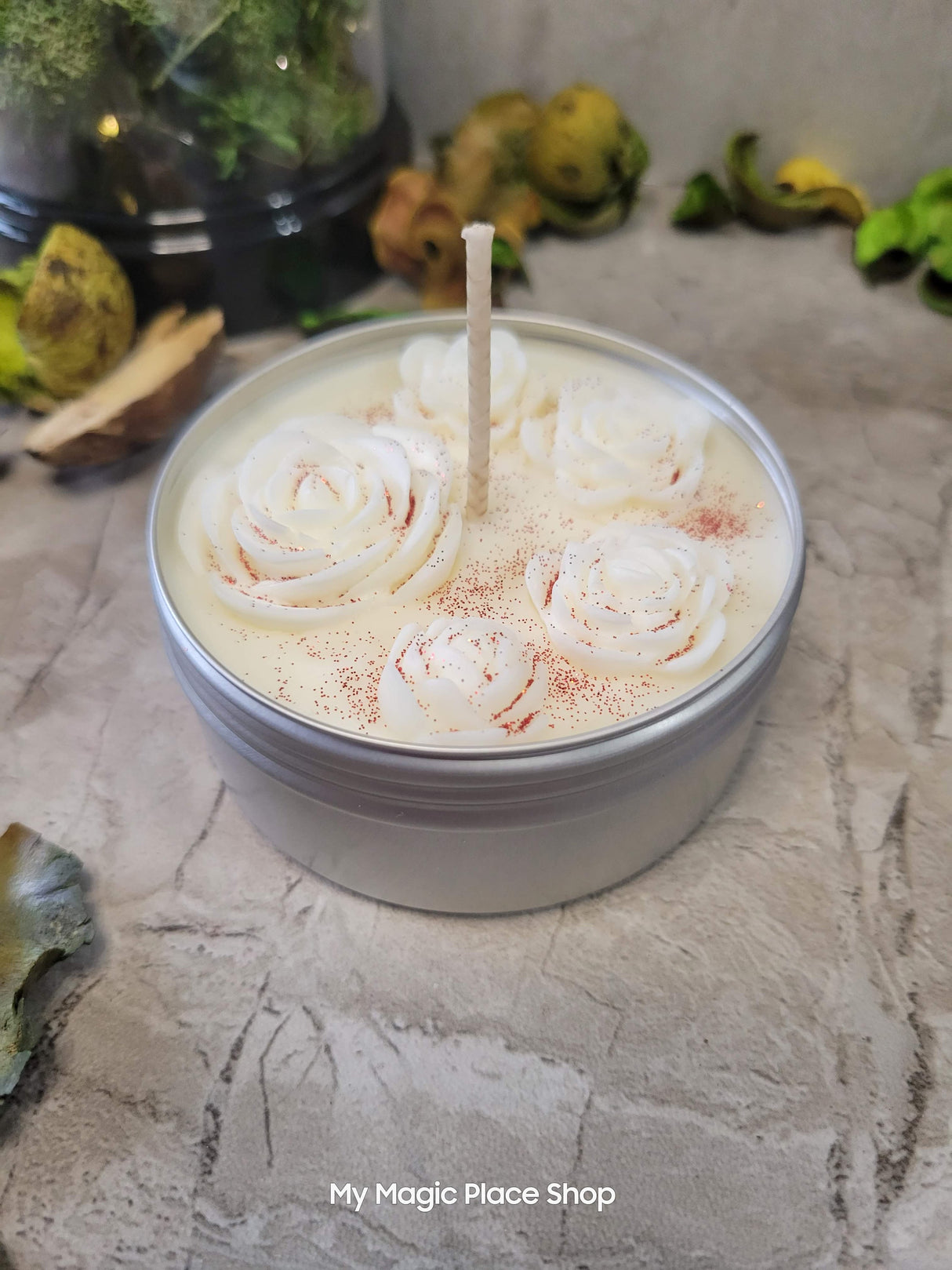 Roses Candle ,Valentine's Day Gifts, Dessert Candles, Love Candle