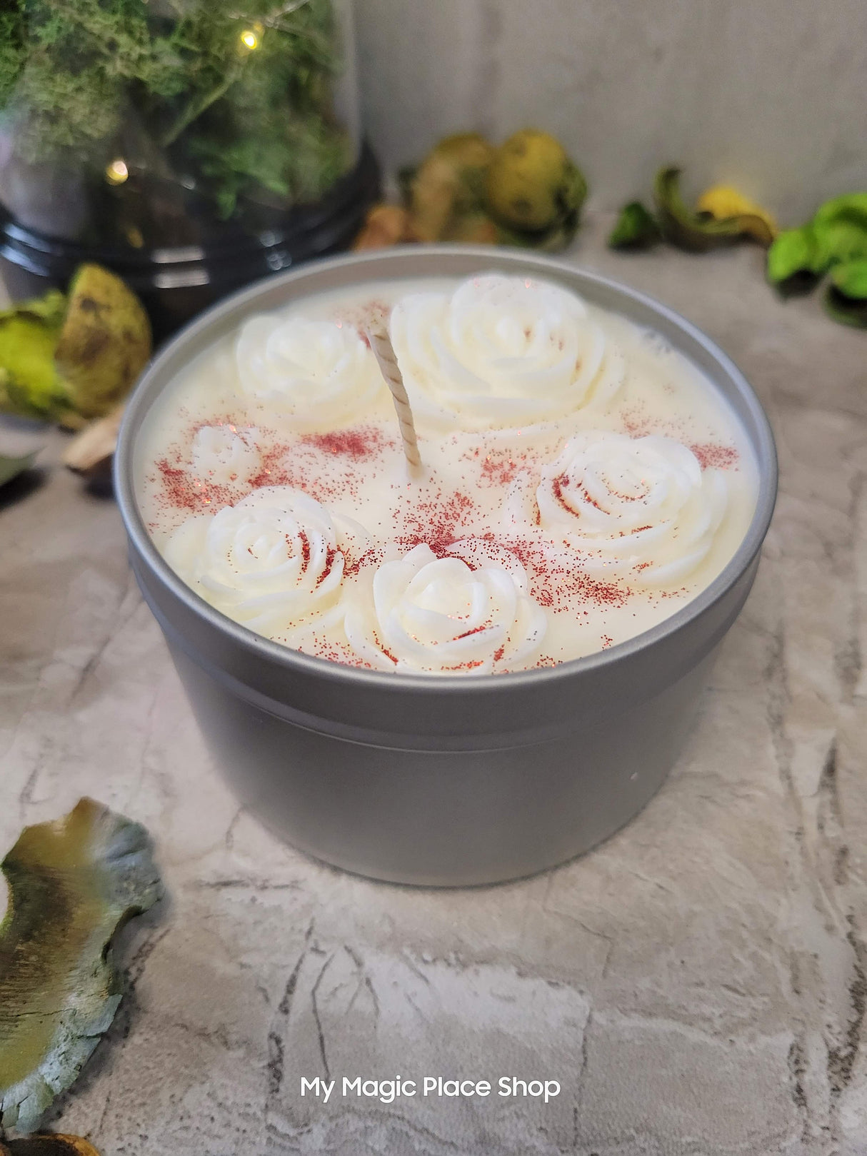 Roses Candle ,Valentine's Day Gifts, Dessert Candles, Love Candle