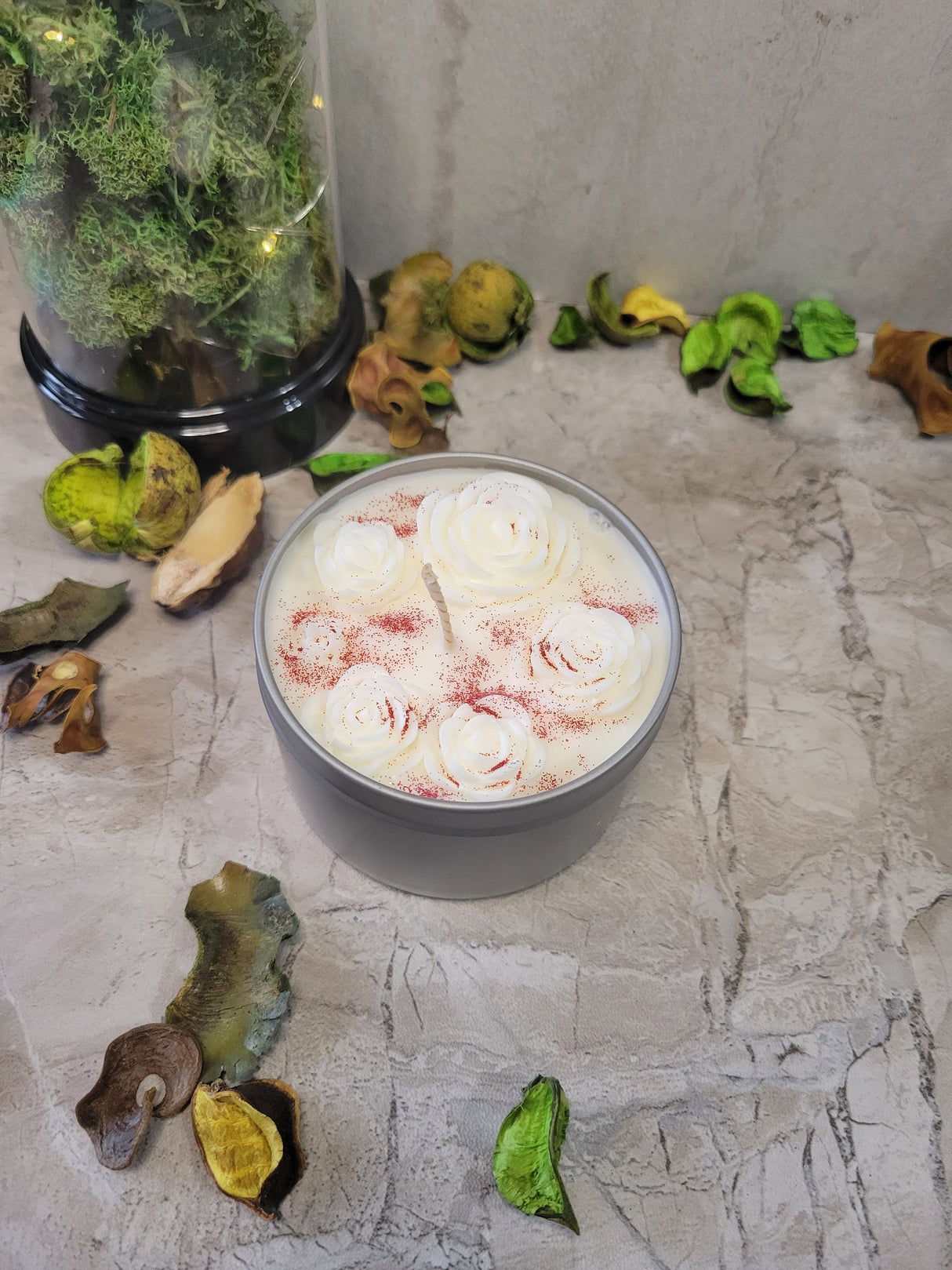 Roses Candle ,Valentine's Day Gifts, Dessert Candles, Love Candle