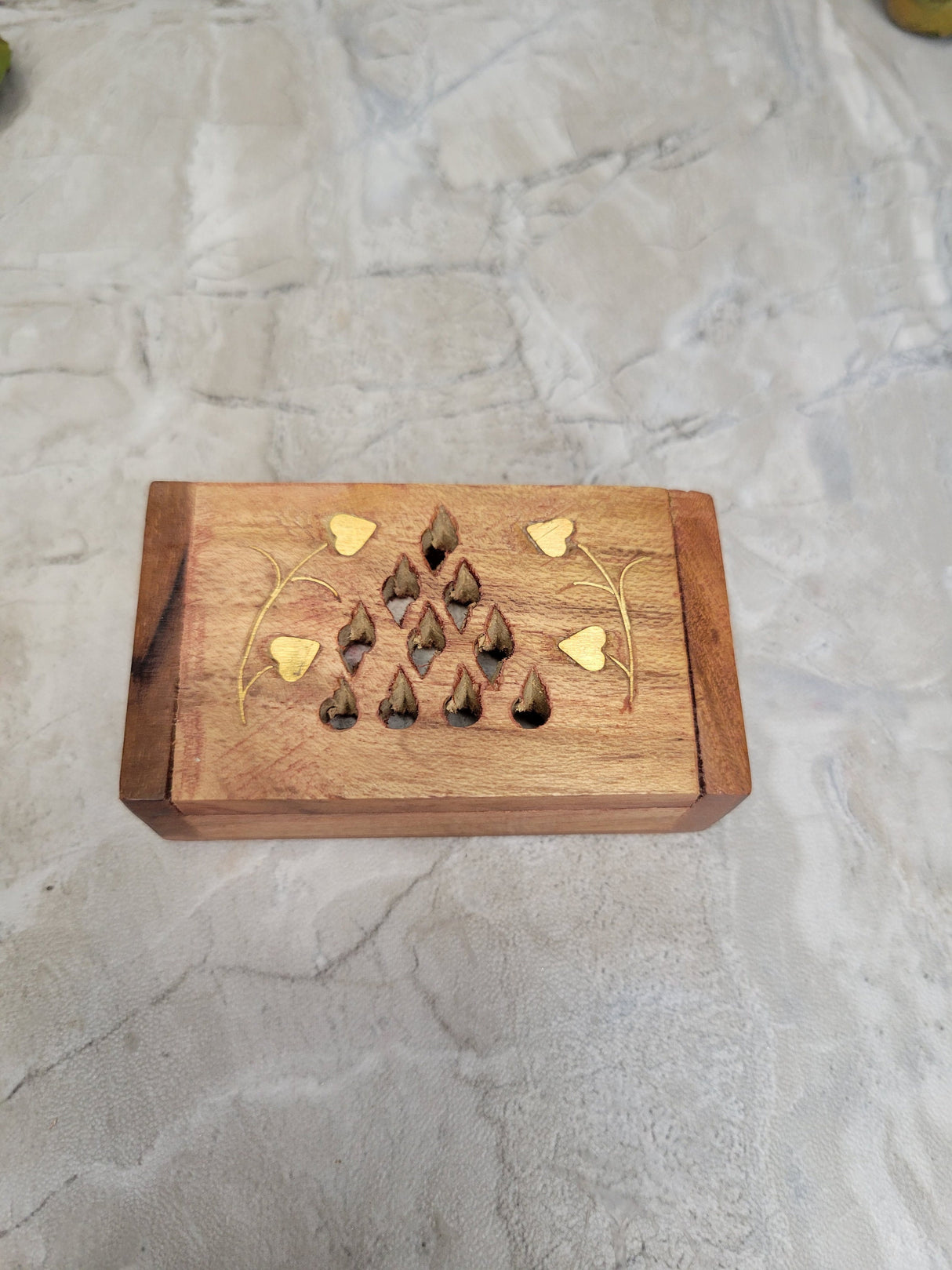 Tiny Woden Box, Wood Resin Storage Box, Wood Tiny Box, Altar Decor
