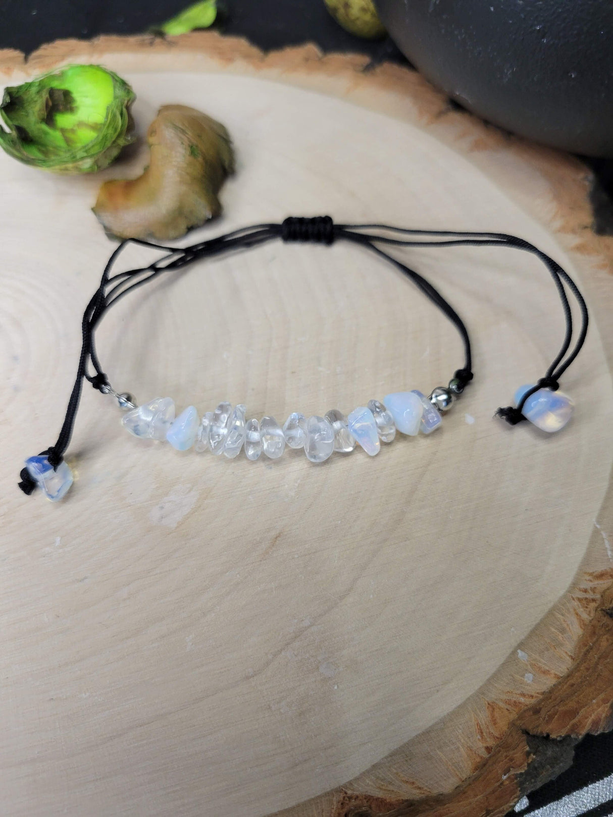 Gemstone adjustable bracelets Mixed Gemstones Gifts for her Handmade Bracelets