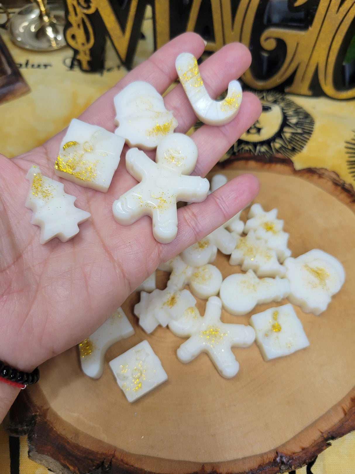 Gift Christmas Wax Melts Handmade Christmas Wax Melts Scented Melts Witchy Wax Melts