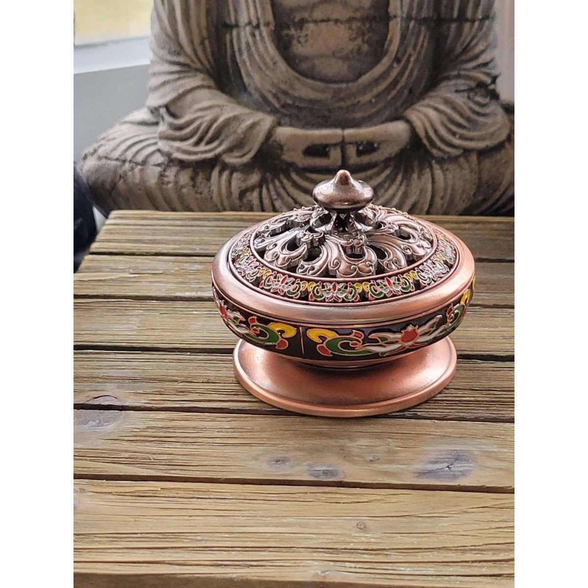 Incense Holder, Incense Burner ,Altar Decoration, Cone Holder Burner -