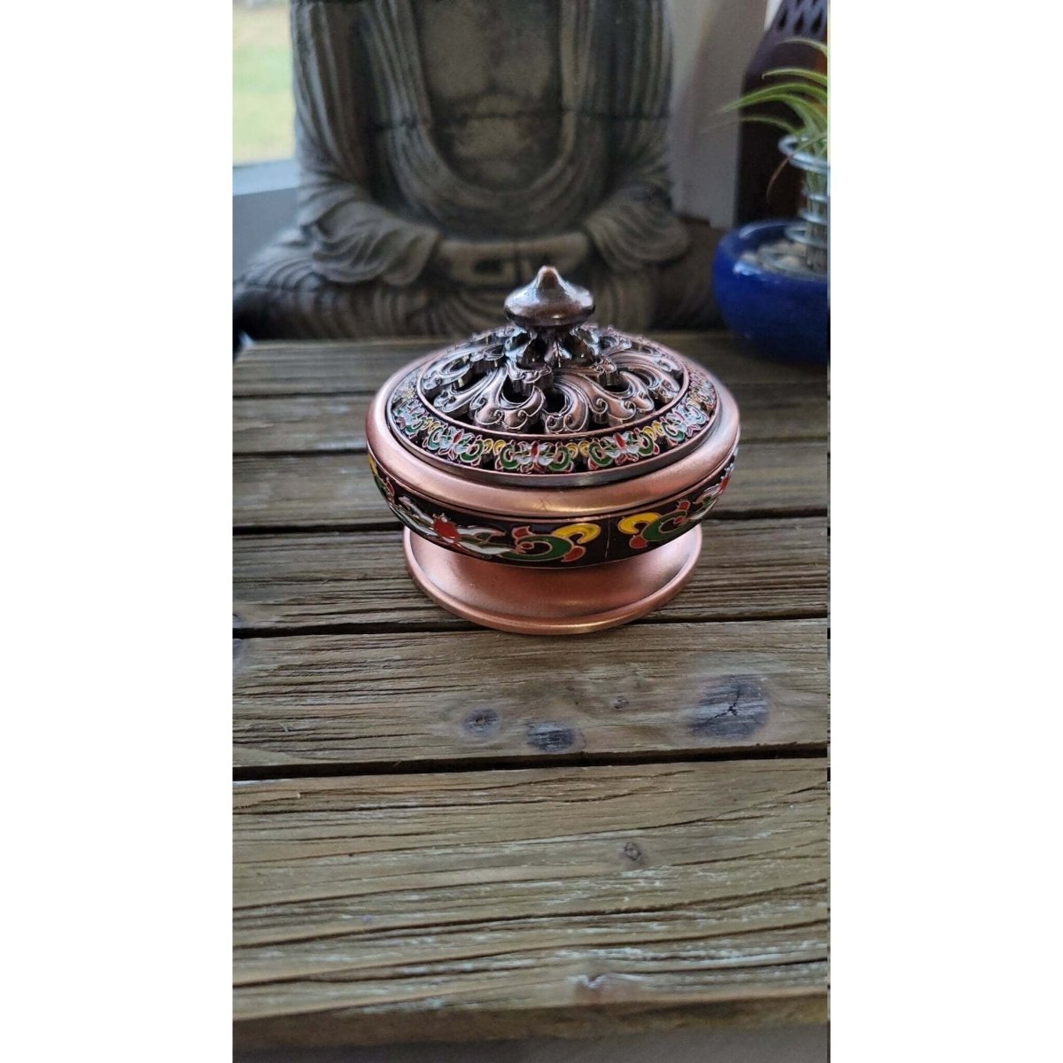 Incense Holder, Incense Burner ,Altar Decoration, Cone Holder Burner -
