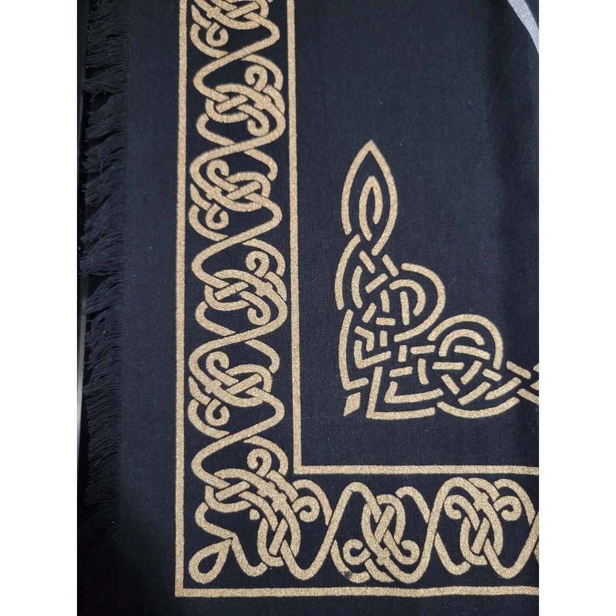 Indian Cotton Tapestry Altar Cloth Pentacle 24" x 24 -