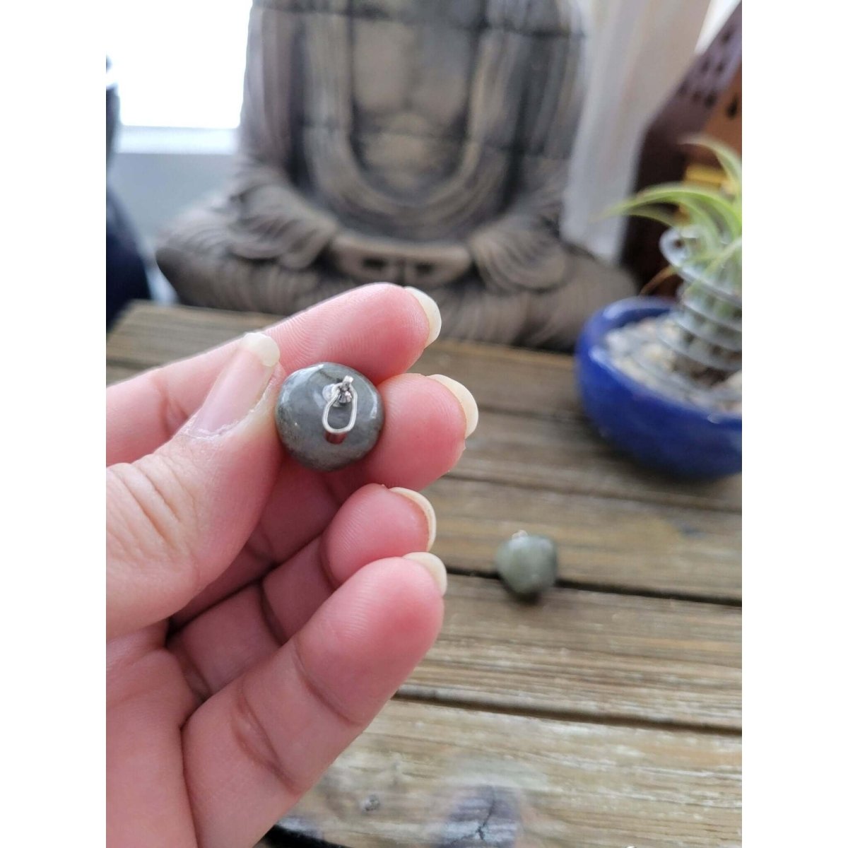 Labradorite Pendants, Apple Crystal Pendant, Crystal Healing Pendants -crystal pendant