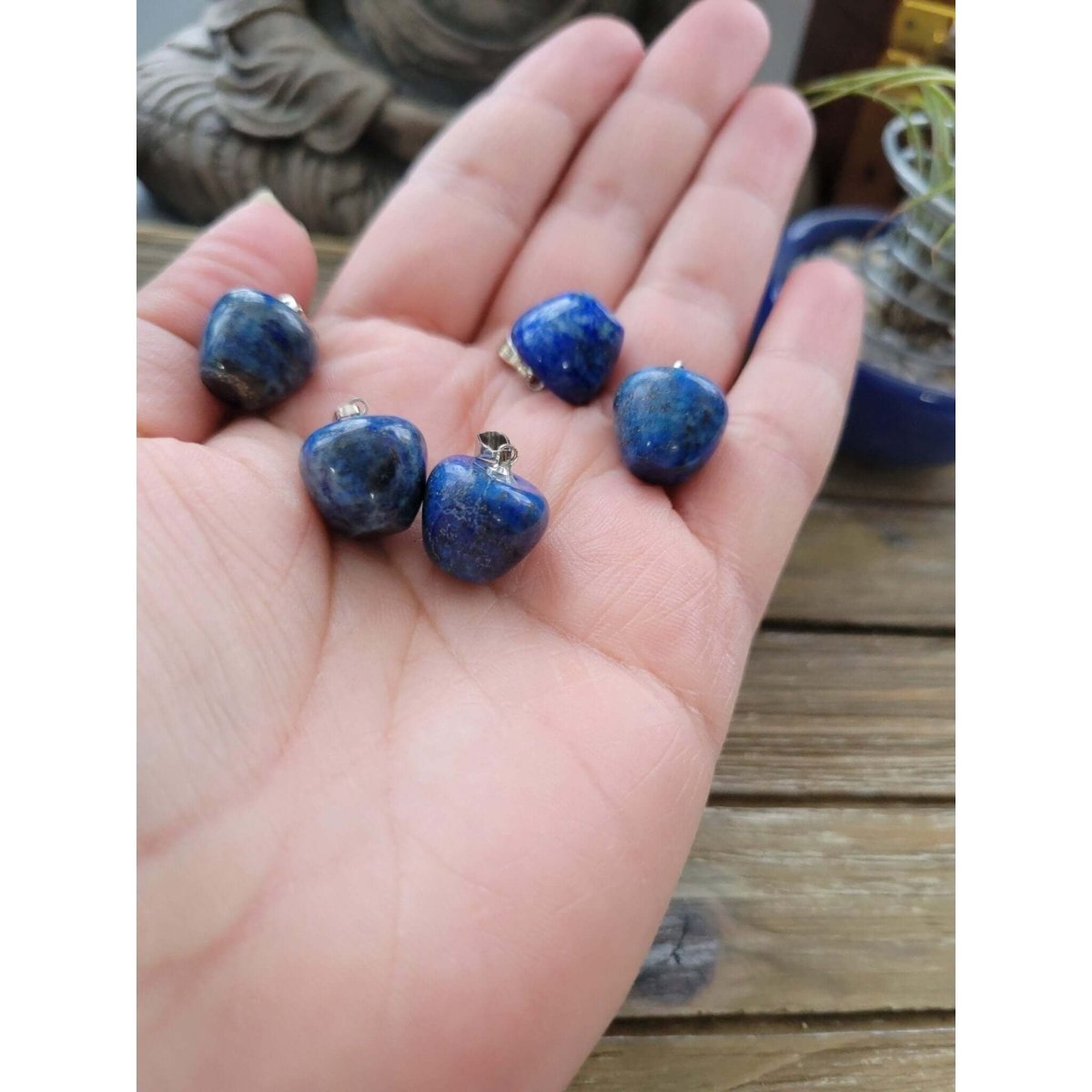 Lapis Lazuli Pendants, Apple Crystal Pendant, Crystal Healing Pendants -crystal pendant