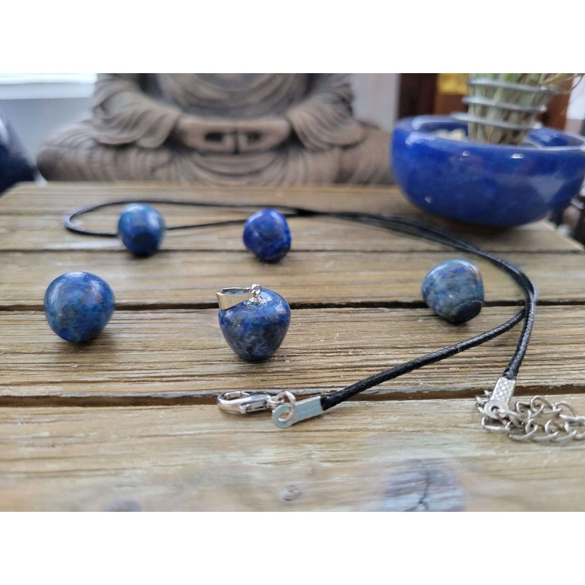 Lapis Lazuli Pendants, Apple Crystal Pendant, Crystal Healing Pendants -crystal pendant