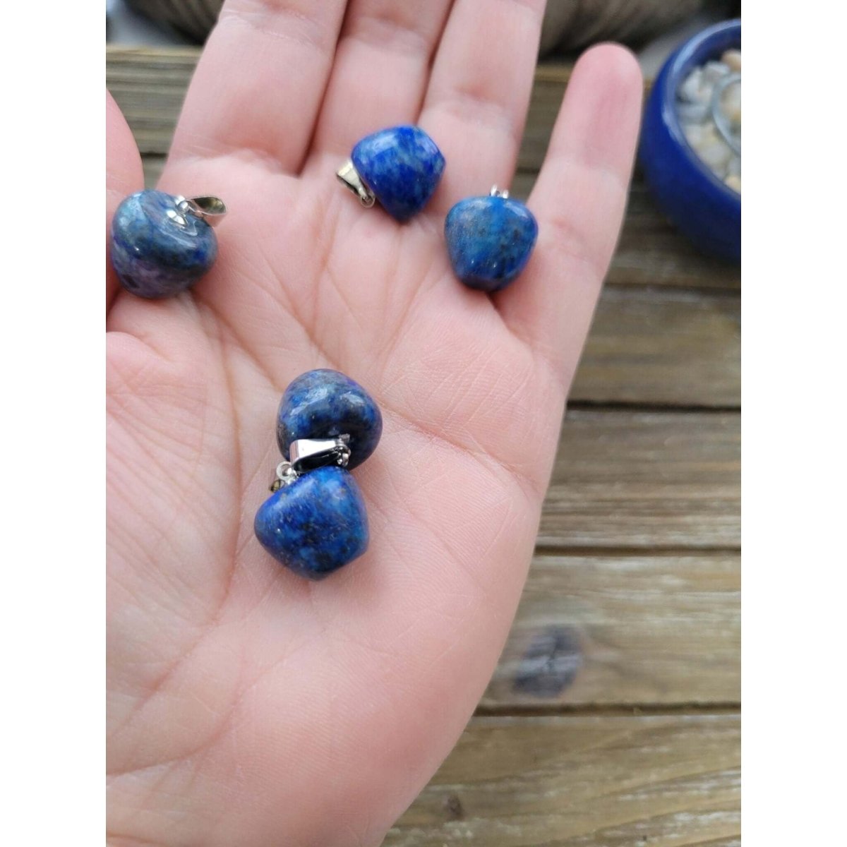 Lapis Lazuli Pendants, Apple Crystal Pendant, Crystal Healing Pendants -crystal pendant