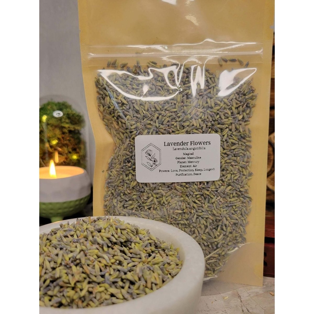 Lavender Flowers 1oz -Herbs & Spices