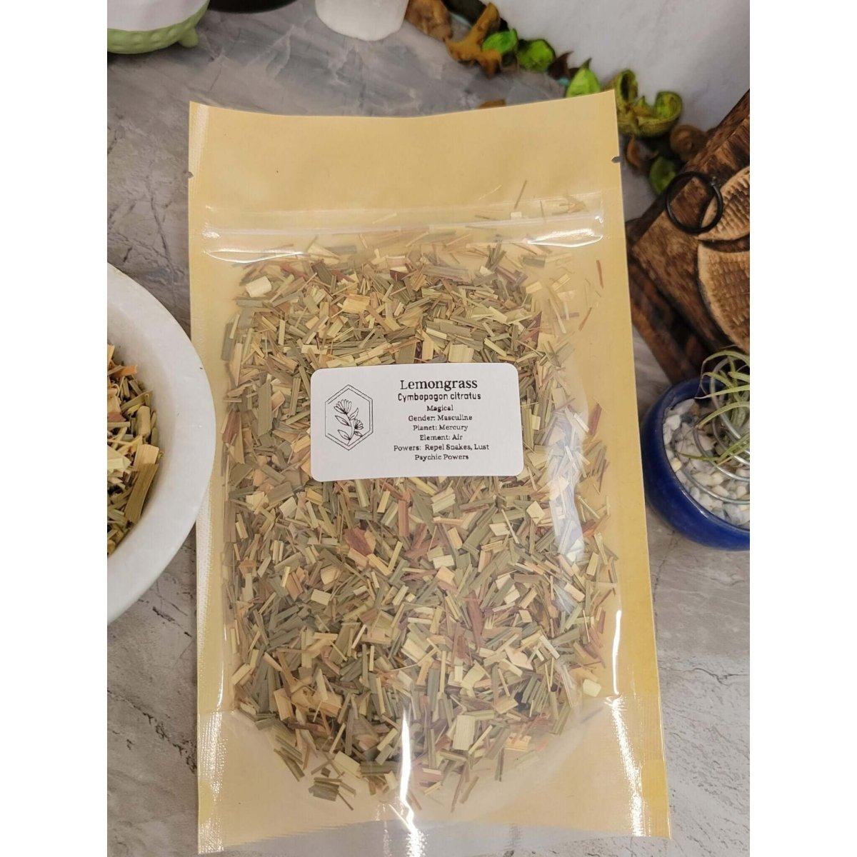 Lemongrass, Cut & Sifted 1oz -Herbs & Spices
