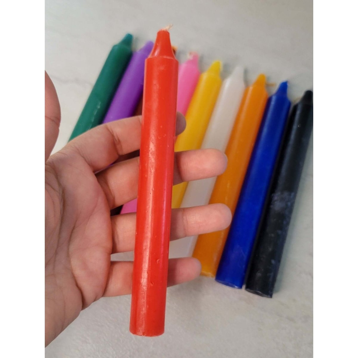 Mixed Pack 6-Inch Spell Candle Six Inch Candles Pack of 10 Candles -Candles