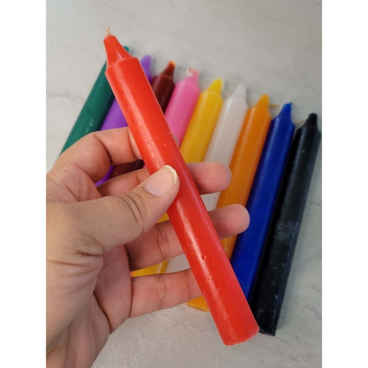 Mixed Pack 6-Inch Spell Candle Six Inch Candles Pack of 10 Candles -Candles