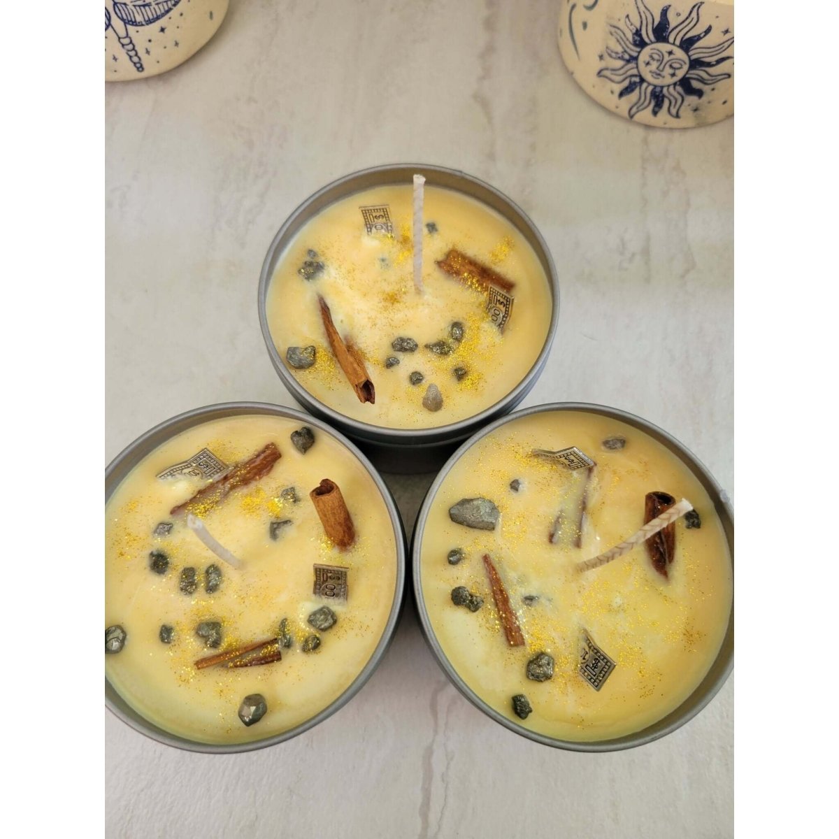 Money Drawing Abundance Attraction Intention Candle 8 oz -Candles