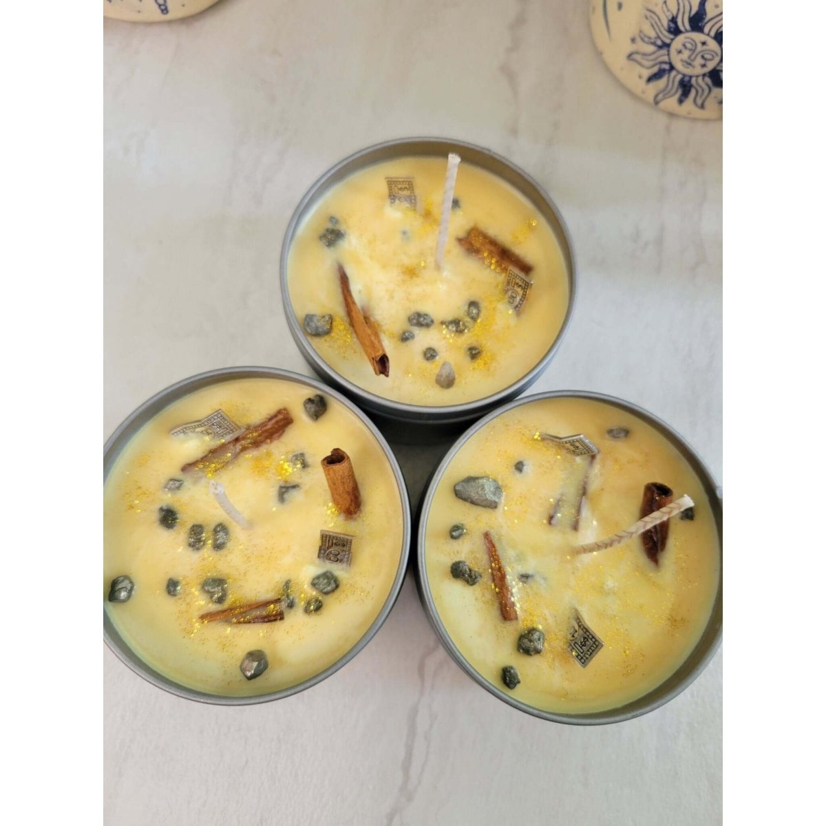 Money Drawing Abundance Attraction Intention Candle 8 oz -Candles