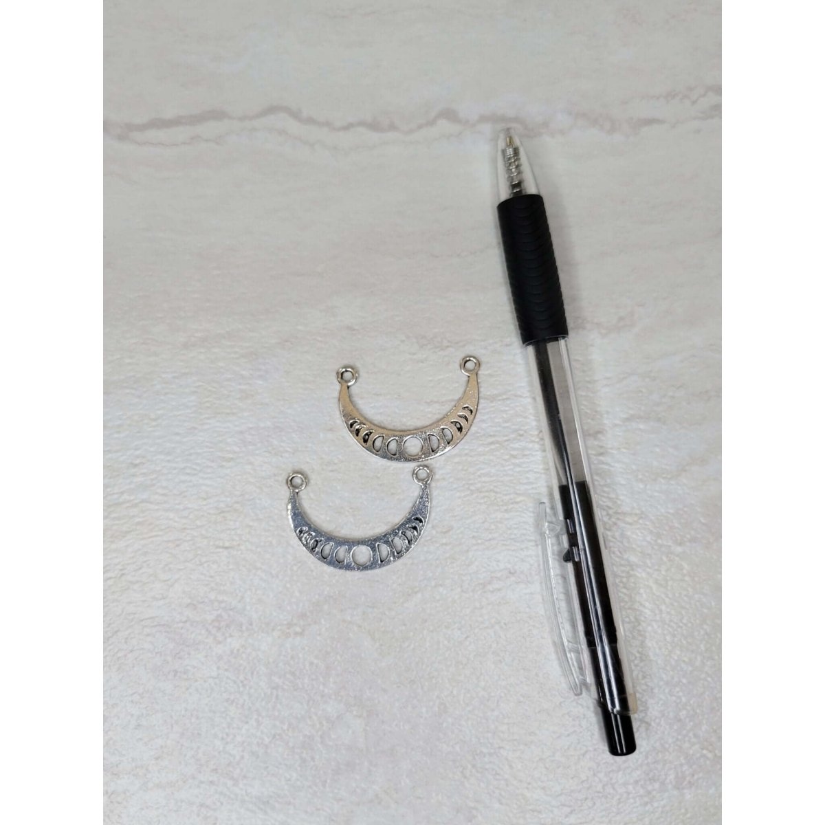 Moon Phase Pendants , Moon Charms, Jewelry making -Charms & Pendants