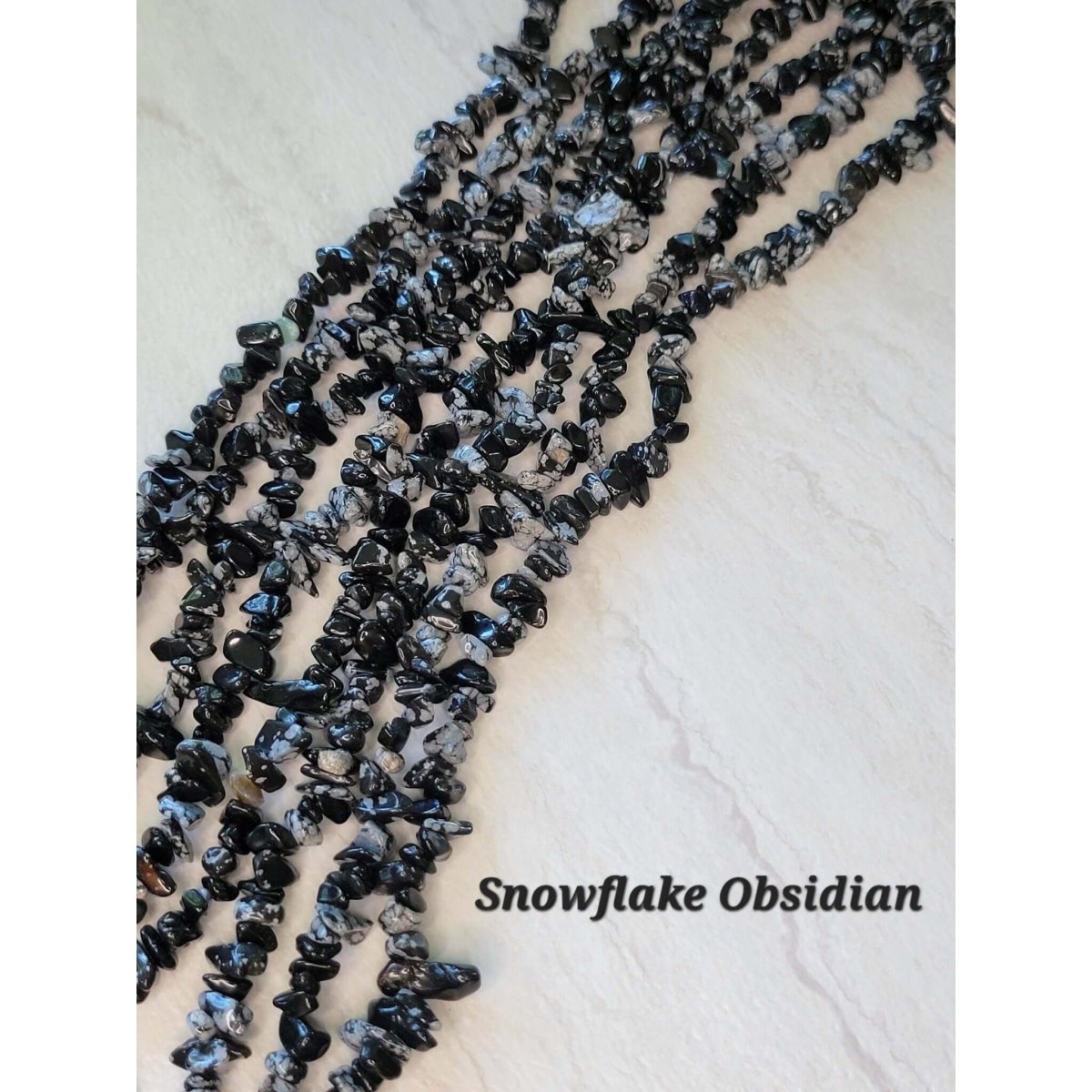 Natural Gemstone Chip Beads Assorted Stone 32" Strand Crystal Chip Necklace Jewelry Making -Jewelry Making Kits