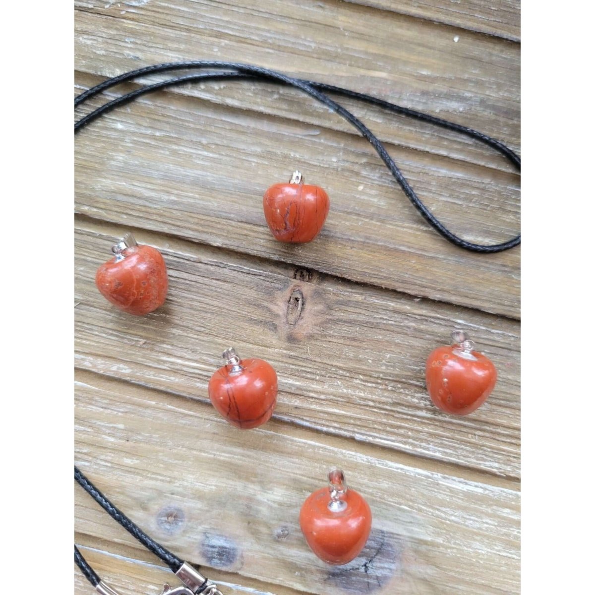 Natural red Jasper Pendants, Apple Crystal Pendant, Crystal Healing Pendants -crystal pendant