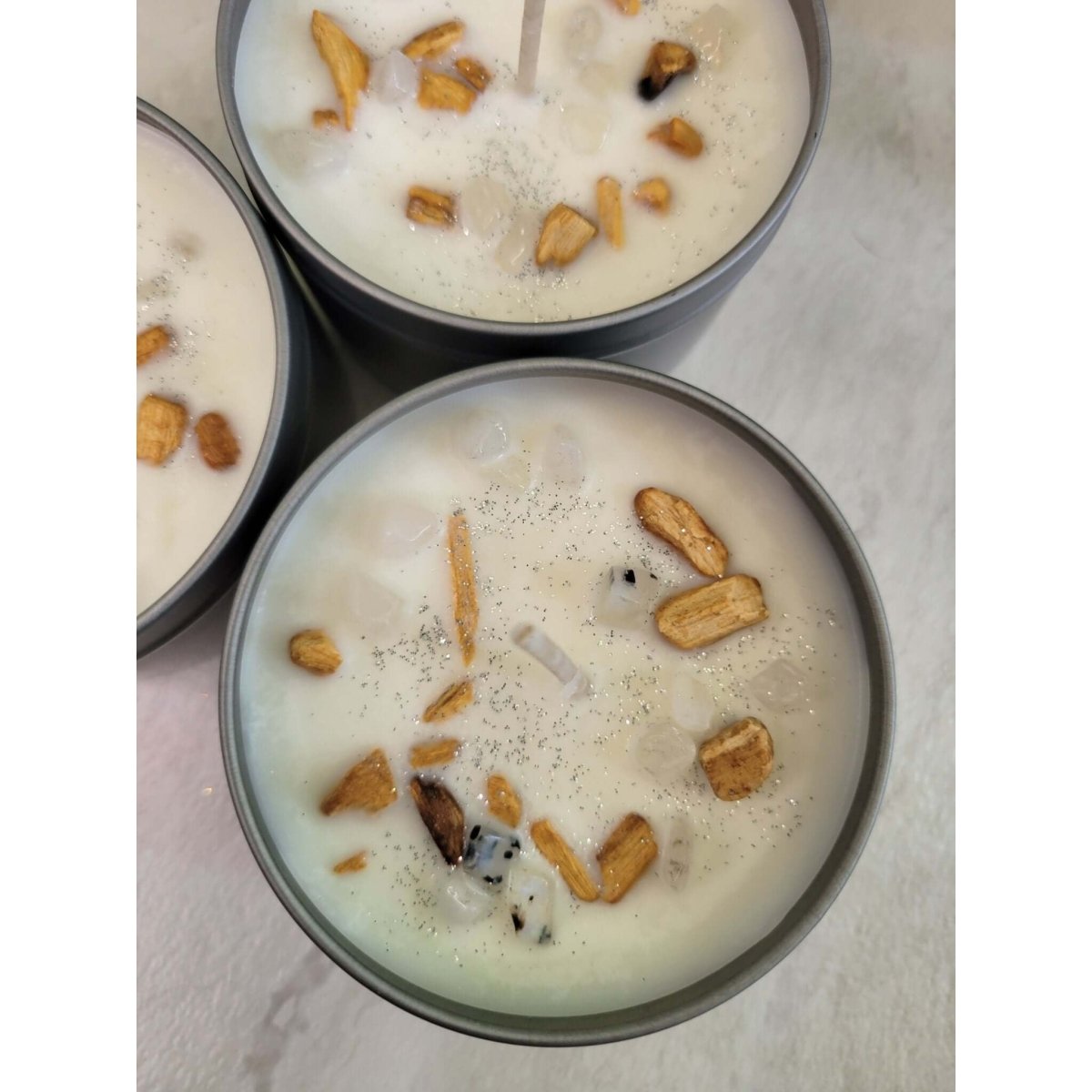 Palo Santo Candle Meditation Candle Homecoming Candle 8 oz -Candles