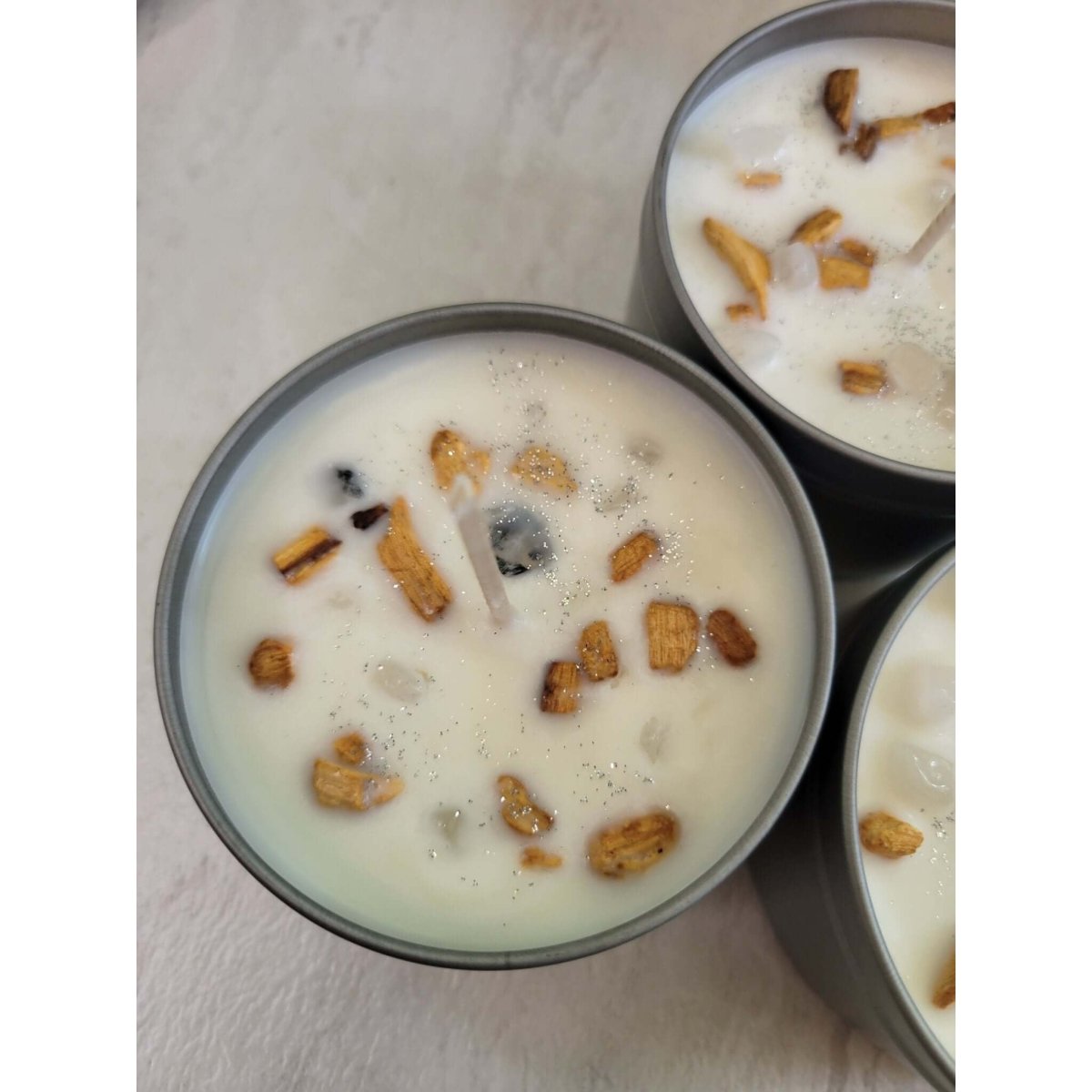 Palo Santo Candle Meditation Candle Homecoming Candle 8 oz -Candles