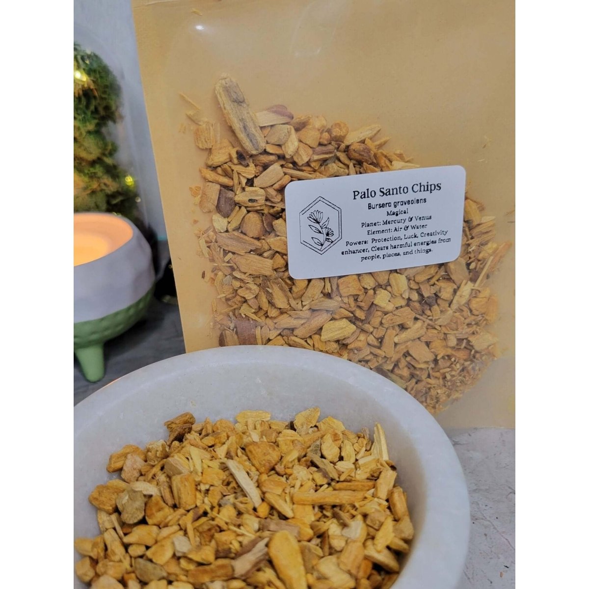 Palo Santo Chips 1oz -Herbs & Spices