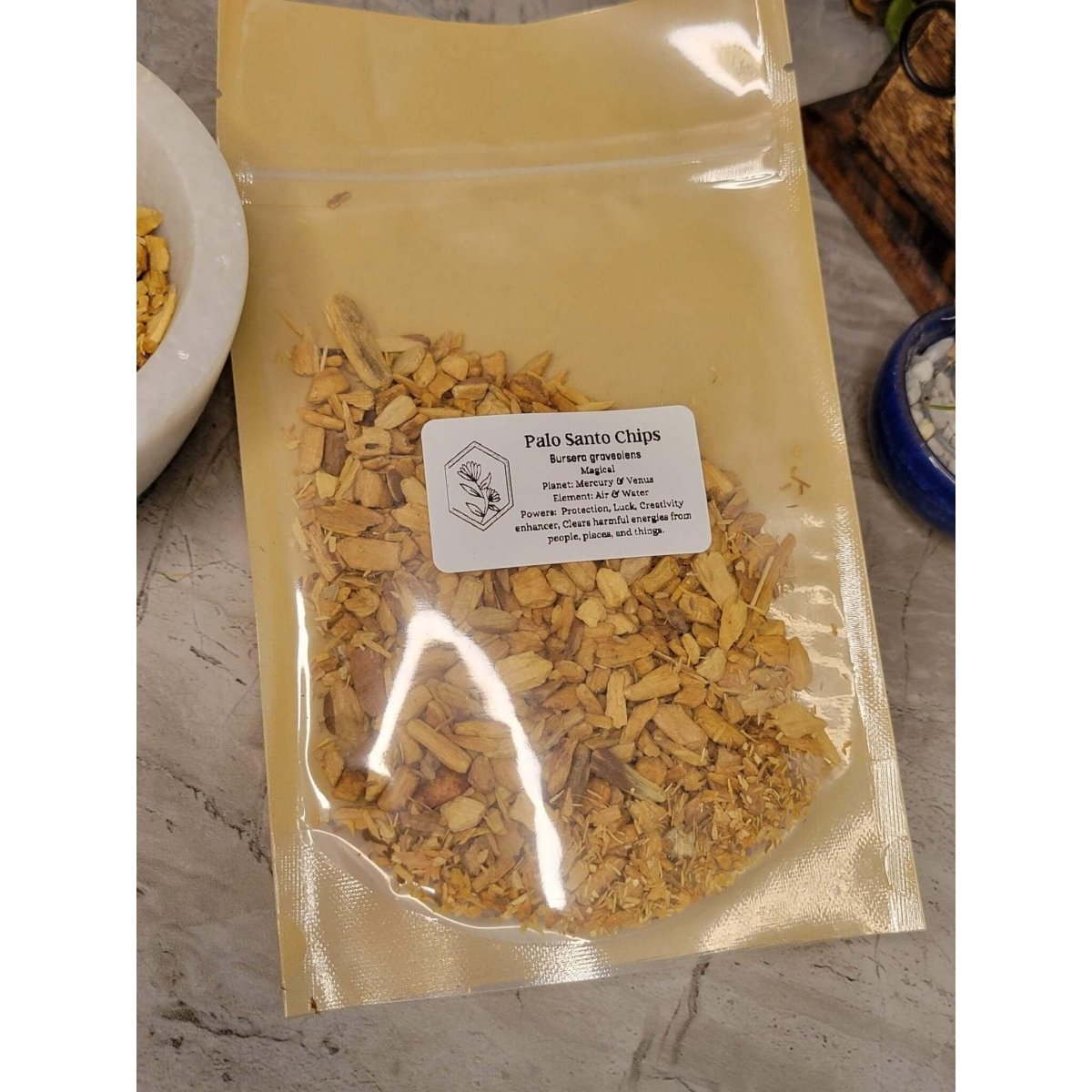 Palo Santo Chips 1oz -Herbs & Spices