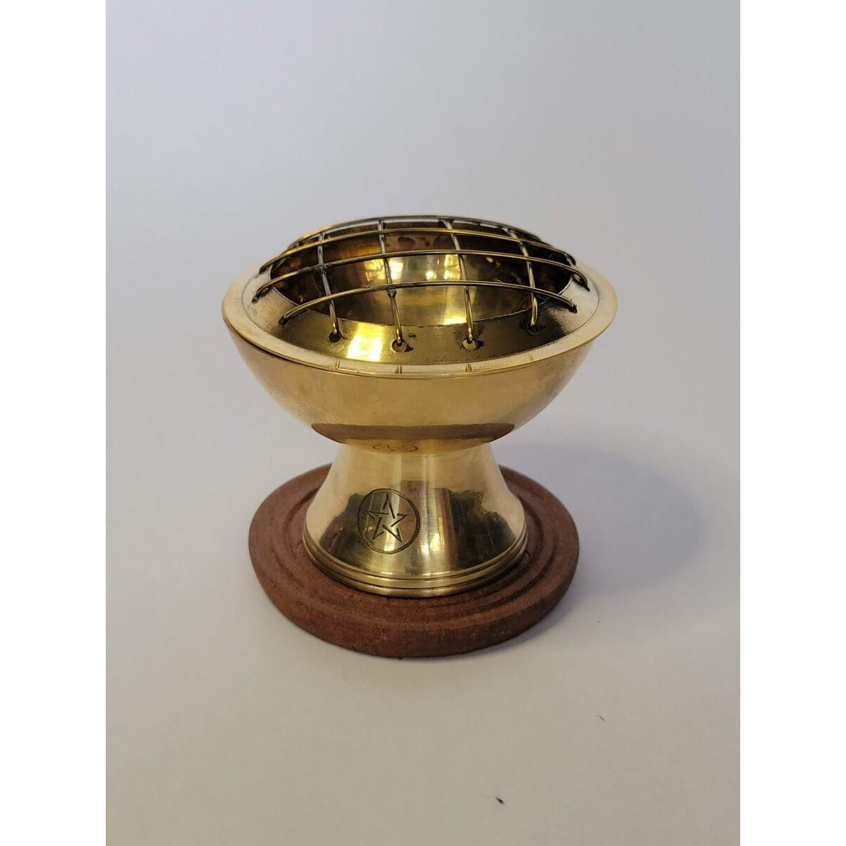 Pentacle Carved Charcoal Burner -