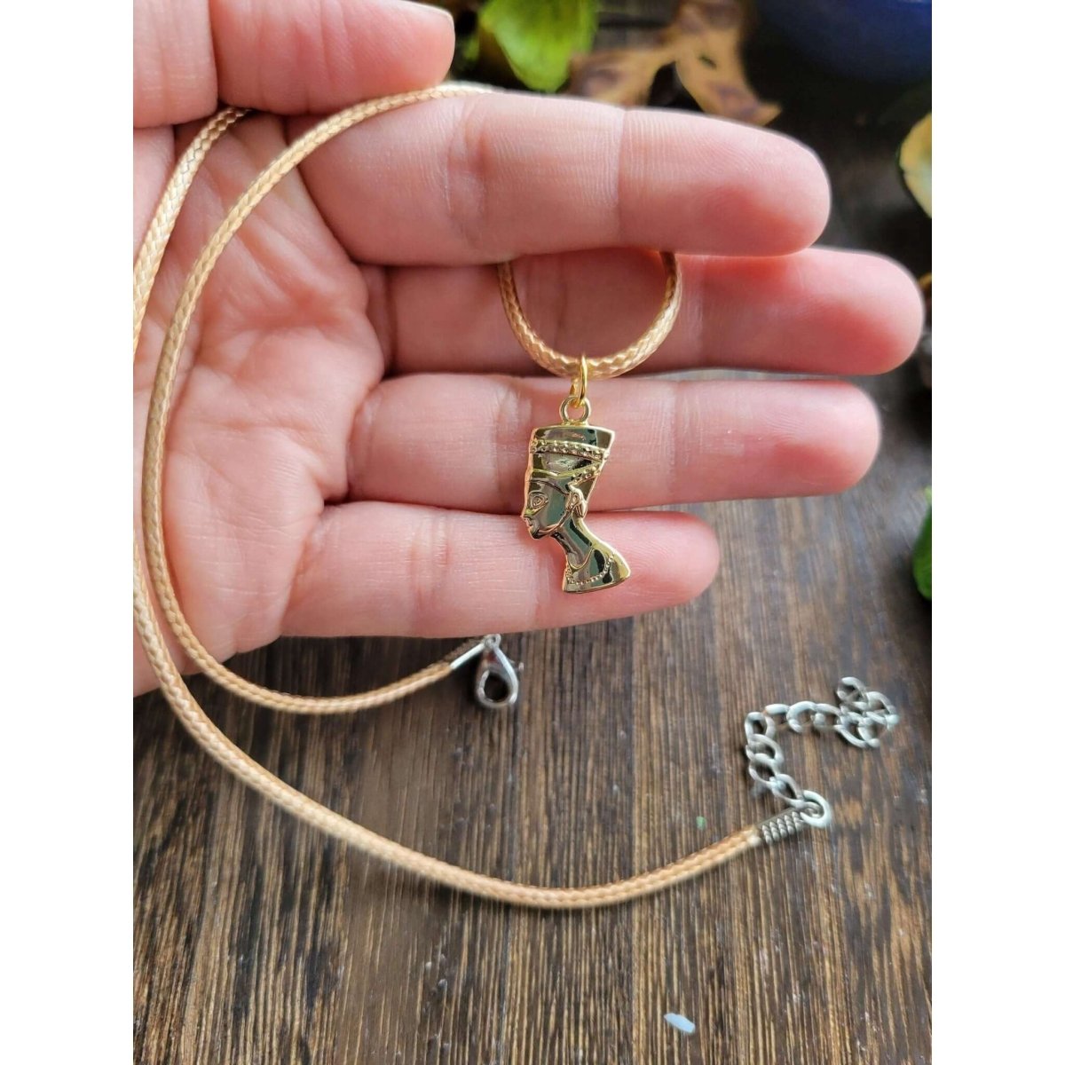 Protection Charm / Queen Nefertiti Talisman/ Protection Jewelry -Charms & Pendants