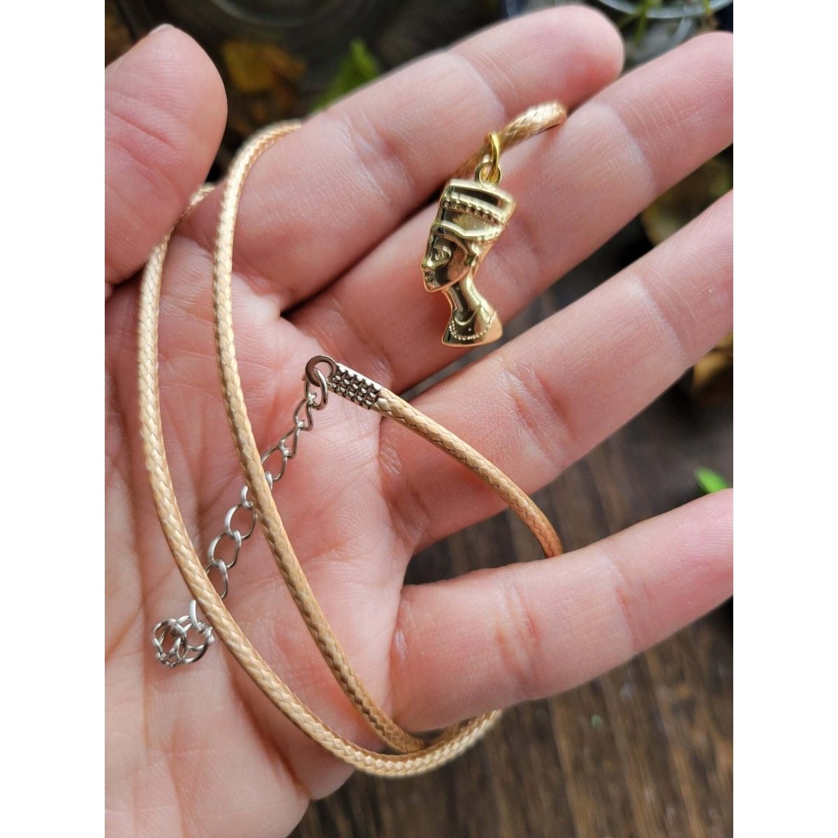 Protection Charm / Queen Nefertiti Talisman/ Protection Jewelry -Charms & Pendants